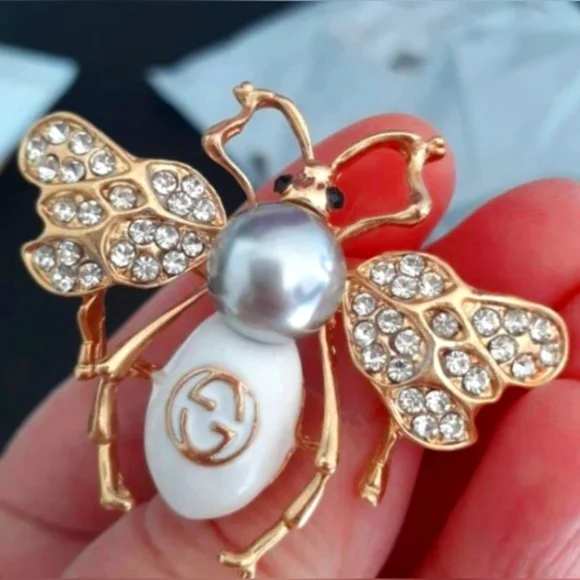 Beautiful bee insect Antique brooch - Picture 1 of 3